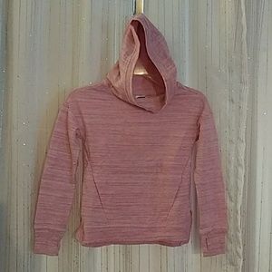 Girls pink hoodie.